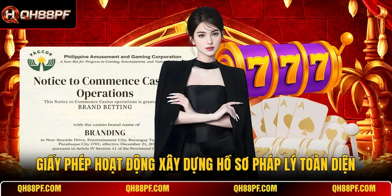 Giấy phép hoạt động xây dựng hồ sơ pháp lý toàn diện 
